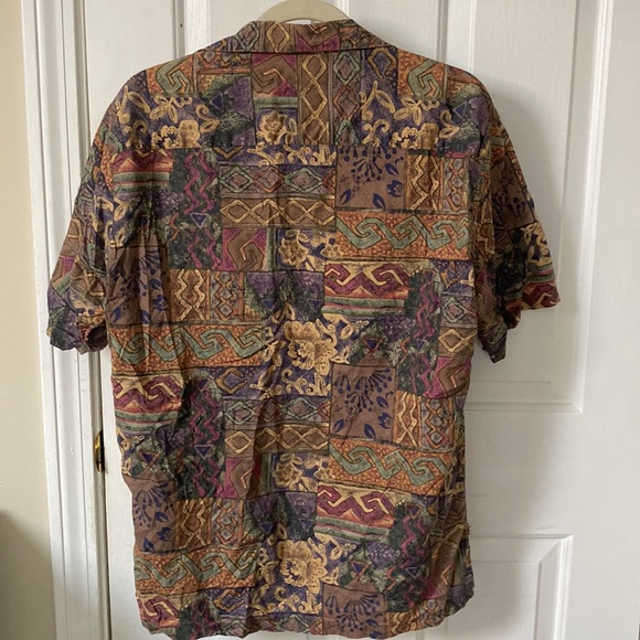 Mens hippie shirtsleeve button up - Picture 3 of 3